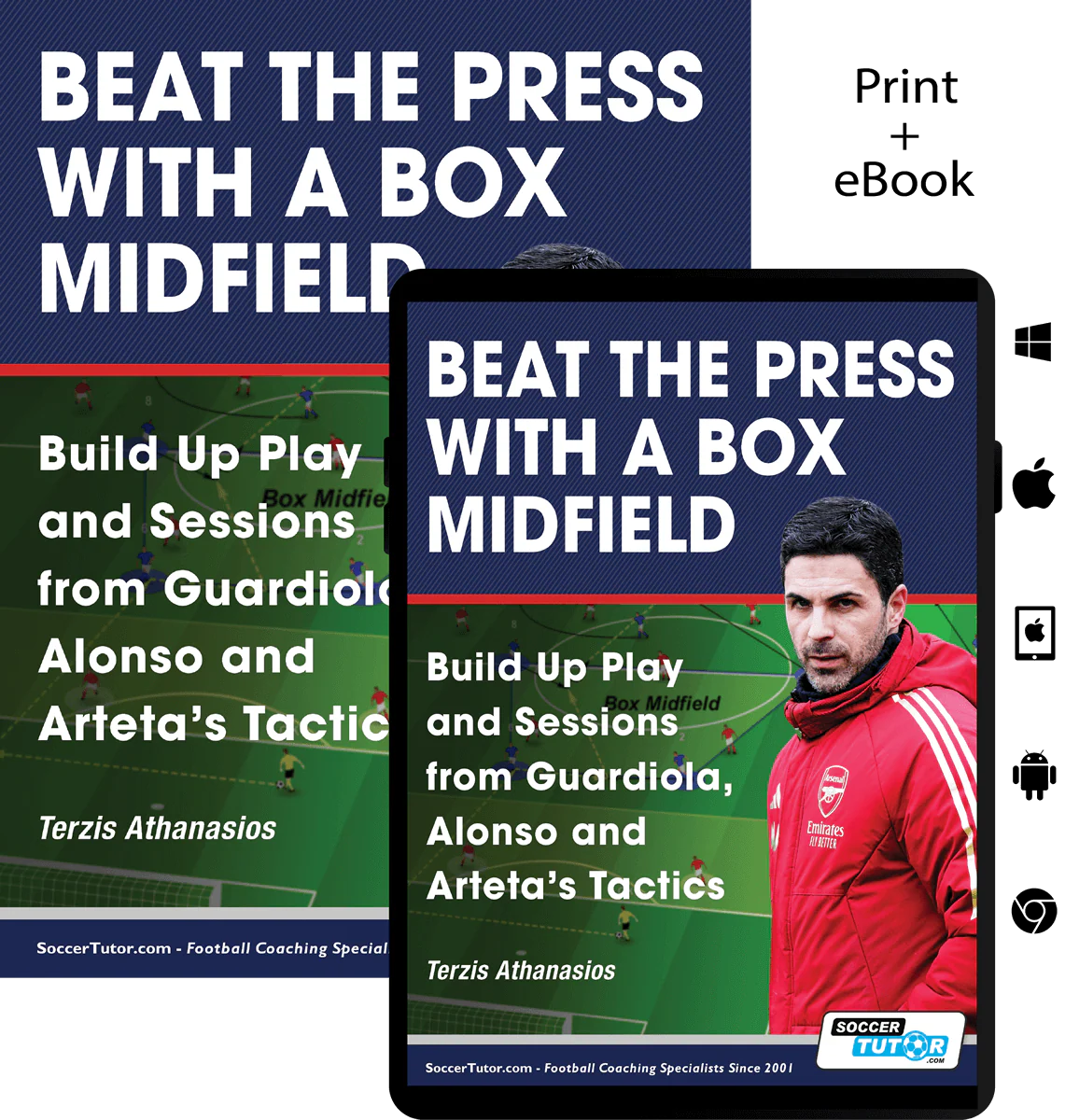 Beat the Press With a Box Midfield - Build Up Play and Sessions from Guardiola, Alonso and Arteta's Tactics - Image 3