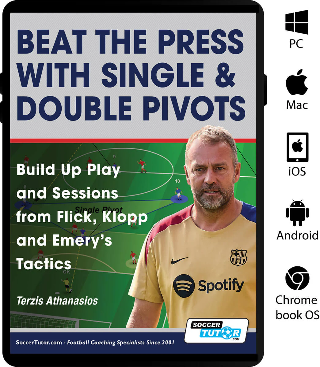 Beat the Press With Single & Double Pivots - Build Up Play and Sessions from Flick, Klopp and Emery's Tactics - Image 2