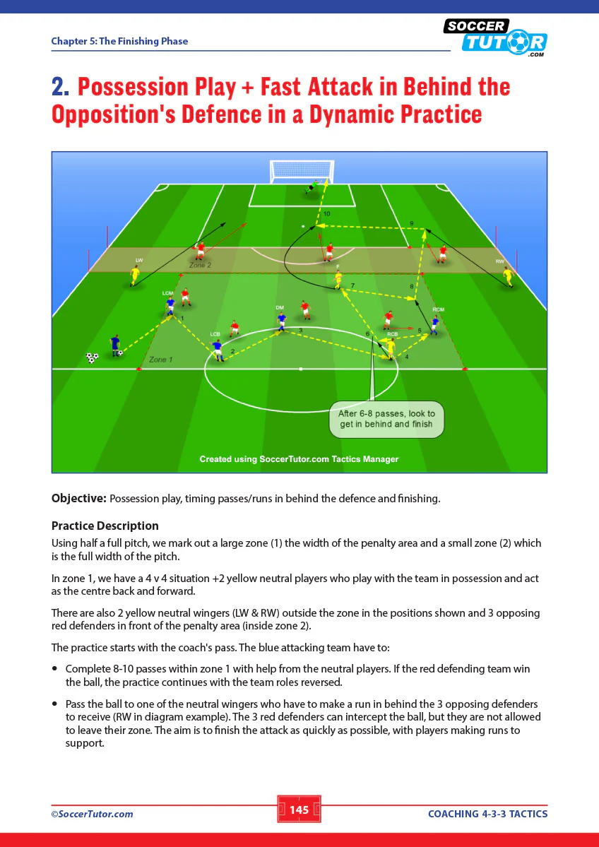 Coaching 4-3-3 Tactics - 154 Tactical Solutions and Practices - Image 7