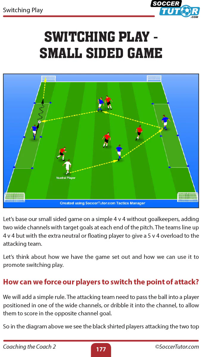 Coaching The Coach 2 - Soccer Coach Development through Functional Practices, Phase of Plays and Small Sided Games - Image 6