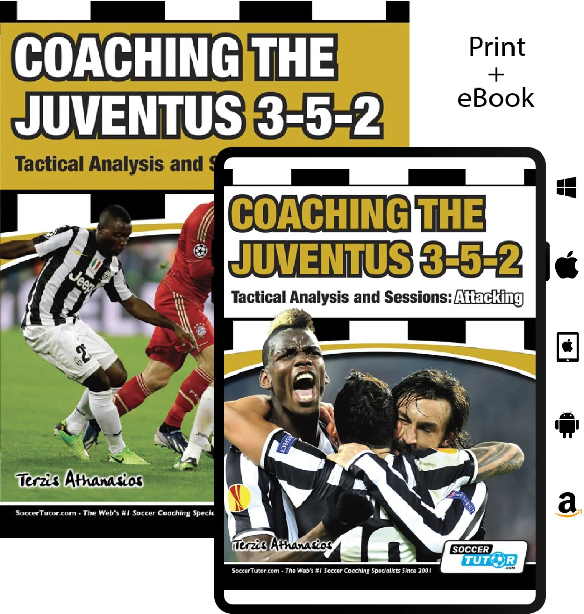 Coaching the Juventus 3-5-2 - Tactical Analysis and Sessions: Attacking and Defending - 2 Book Bundle - Image 3