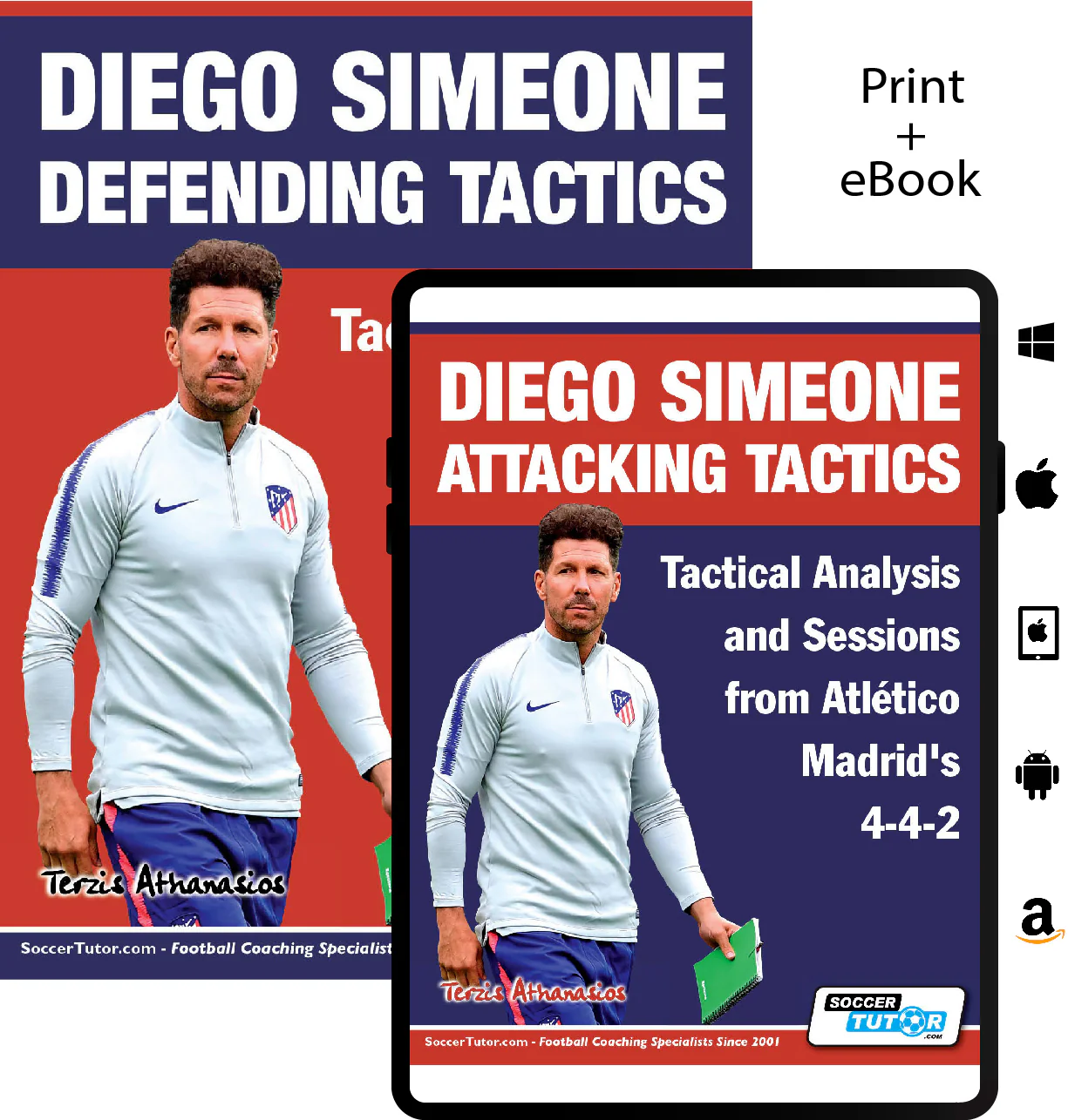 Diego Simeone Defending and Attacking Tactics: Tactical Analysis and Sessions from Atlético Madrid’s 4-4-2 - 2 Book Bundle - Image 3