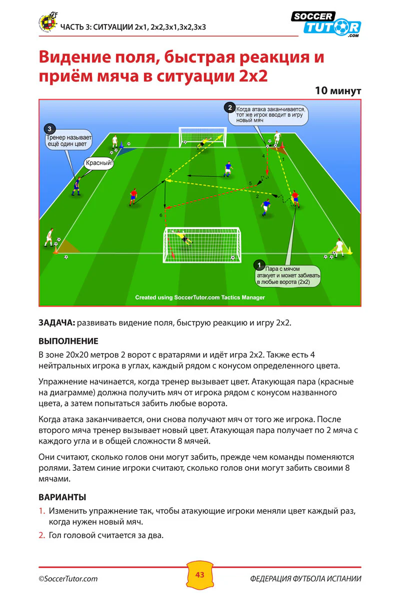 ФЕДЕРАЦИЯ ФУТБОЛА ИСПАНИИ - ПРОГРАММА ТРЕНИРОВОК 9-12 ЛЕТ - Image 5