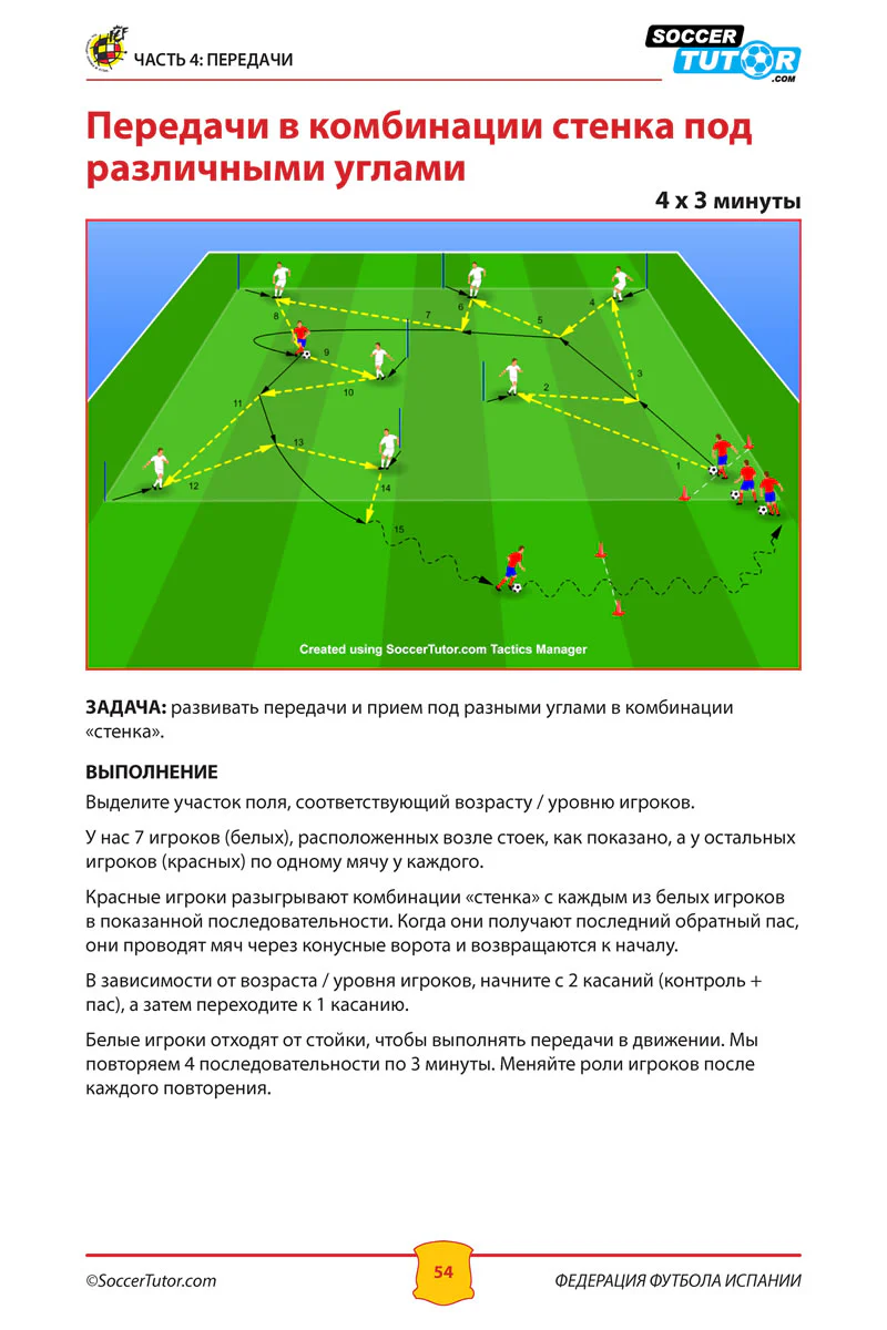 ФЕДЕРАЦИЯ ФУТБОЛА ИСПАНИИ - ПРОГРАММА ТРЕНИРОВОК 9-12 ЛЕТ - Image 6