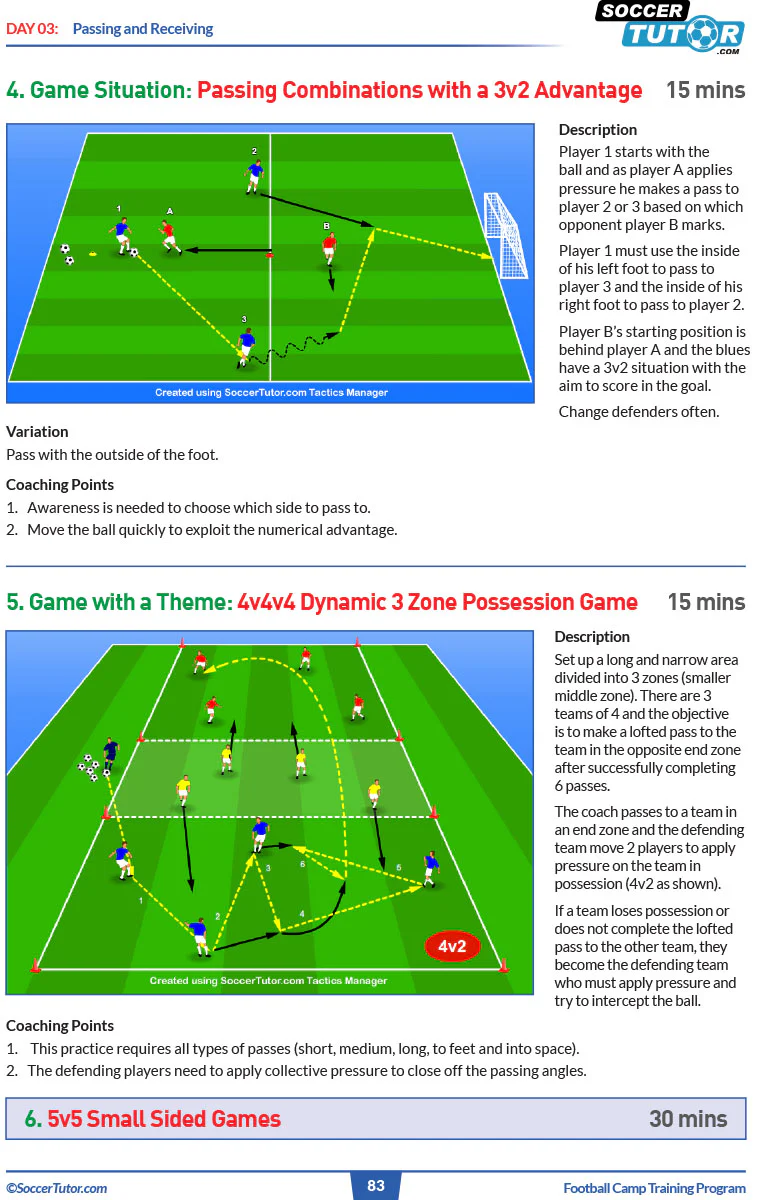 Football Camp Training Program - from the Soccer Italian Style Coaches - Image 5