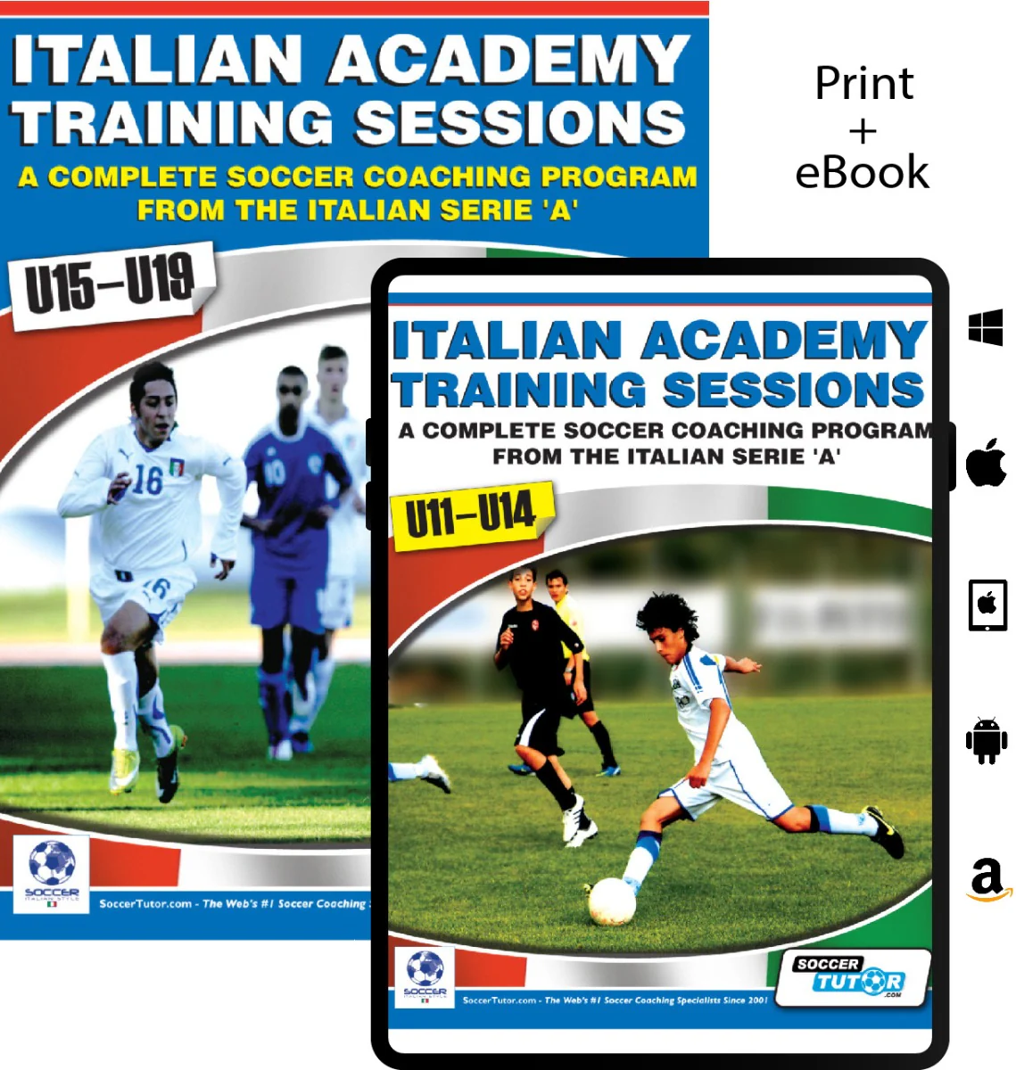 Italian Academy Training Sessions U11-19 - 2 Book Bundle - Image 3