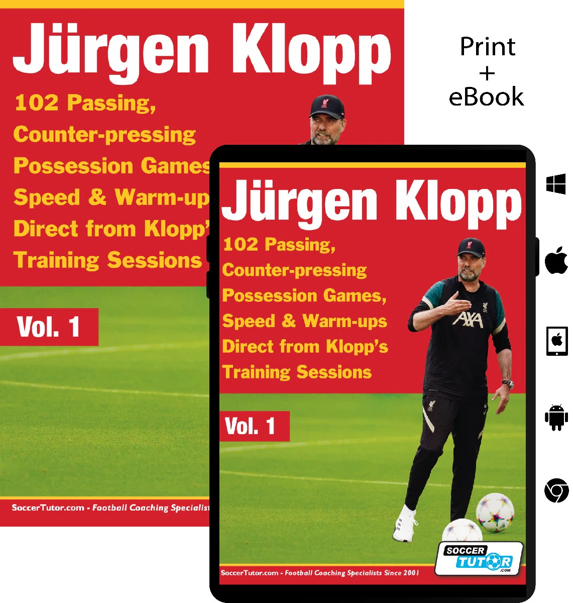 Jurgen Klopp - 102 Passing, Counter-pressing Possession Games, Speed & Warm-ups Direct from Klopp's Training Sessions - Vol.1 - Image 3