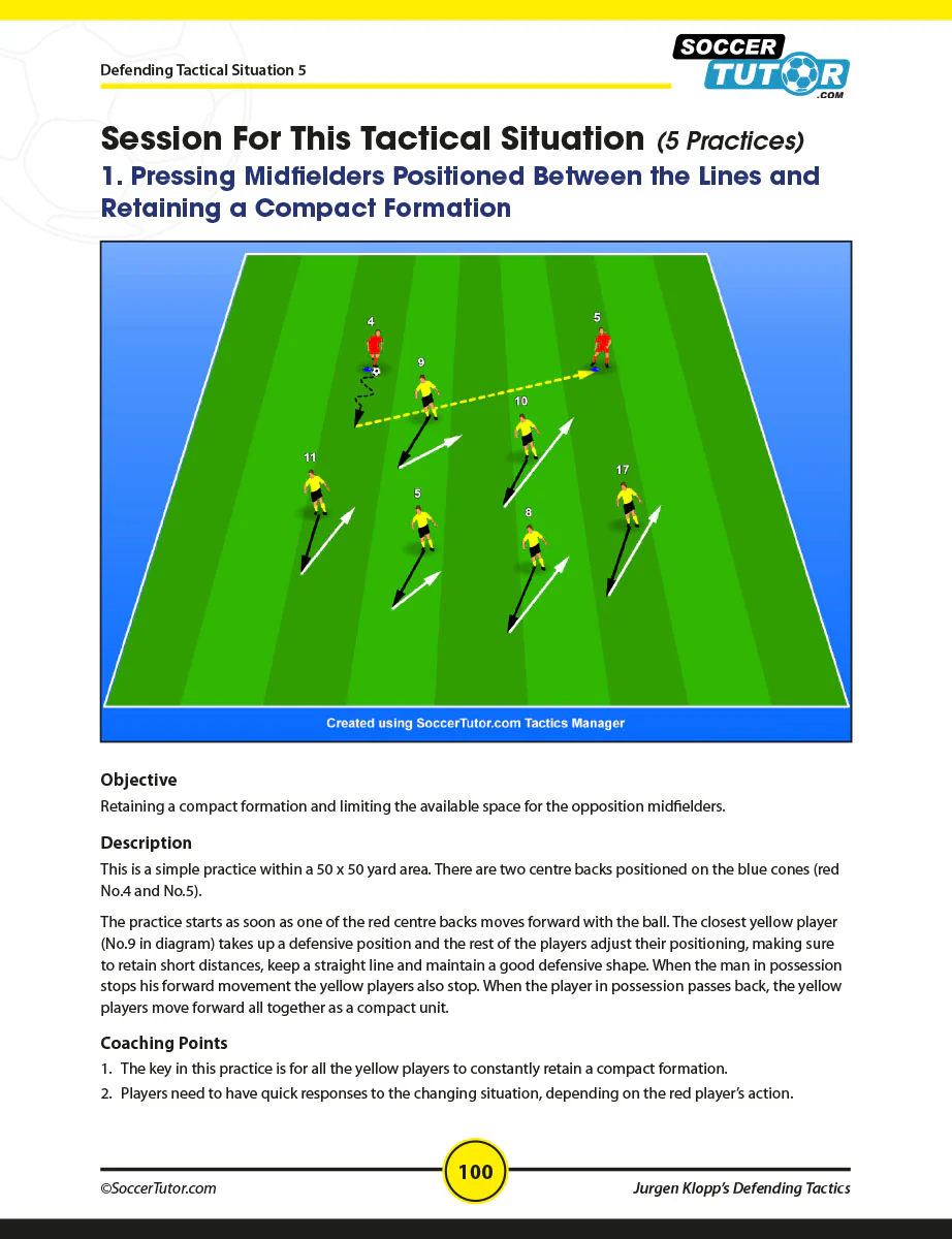 Jurgen Klopp's Attacking and Defending Tactics - Tactical Analysis and Sessions (4-2-3-1) - 2 Book Bundle - Image 8