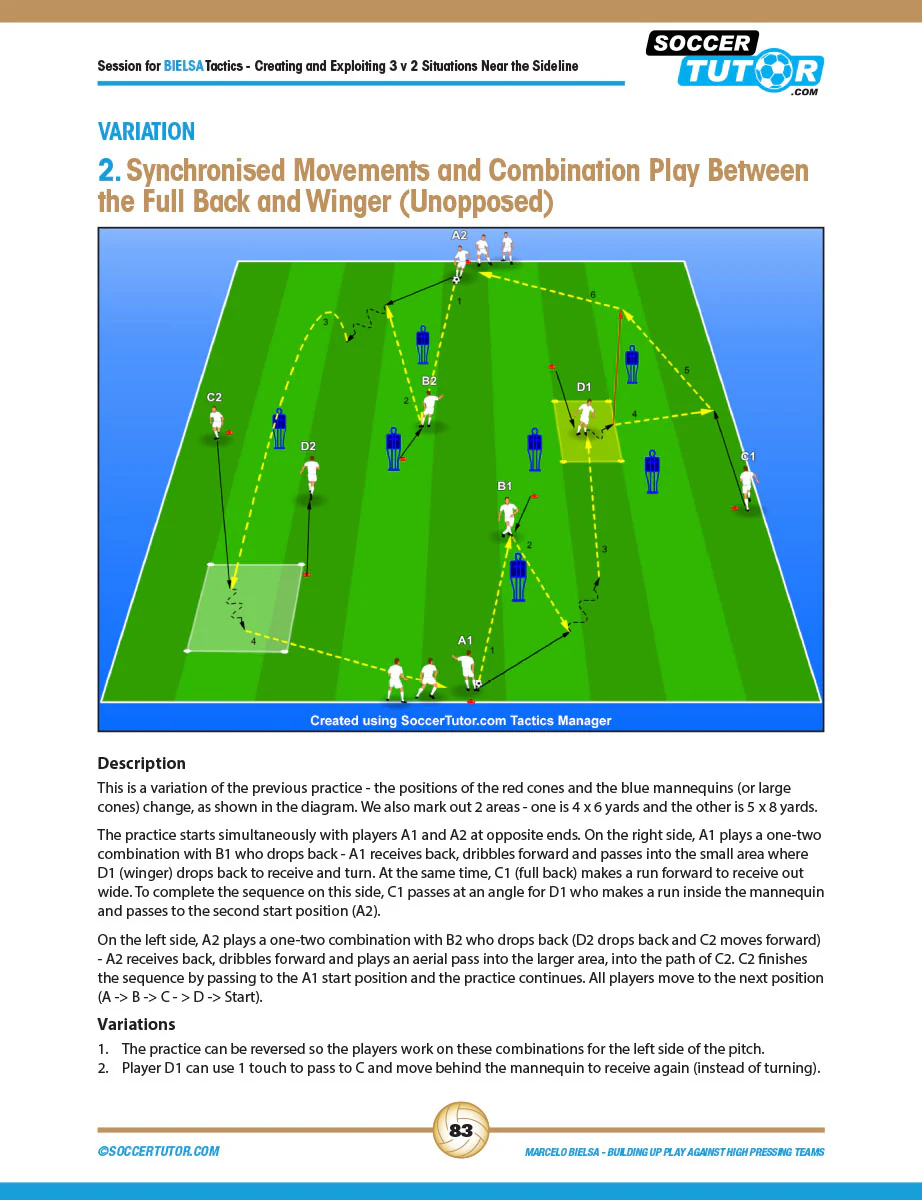 Marcelo Bielsa - Coaching Build Up Play Against High Pressing Teams - Image 6