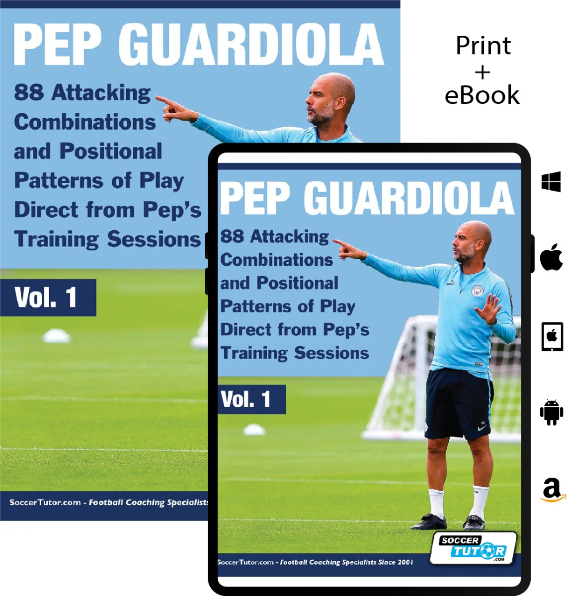 Pep Guardiola - 88 Attacking Combinations and Positional Patterns of Play Direct from Pep's Training Sessions - Image 3