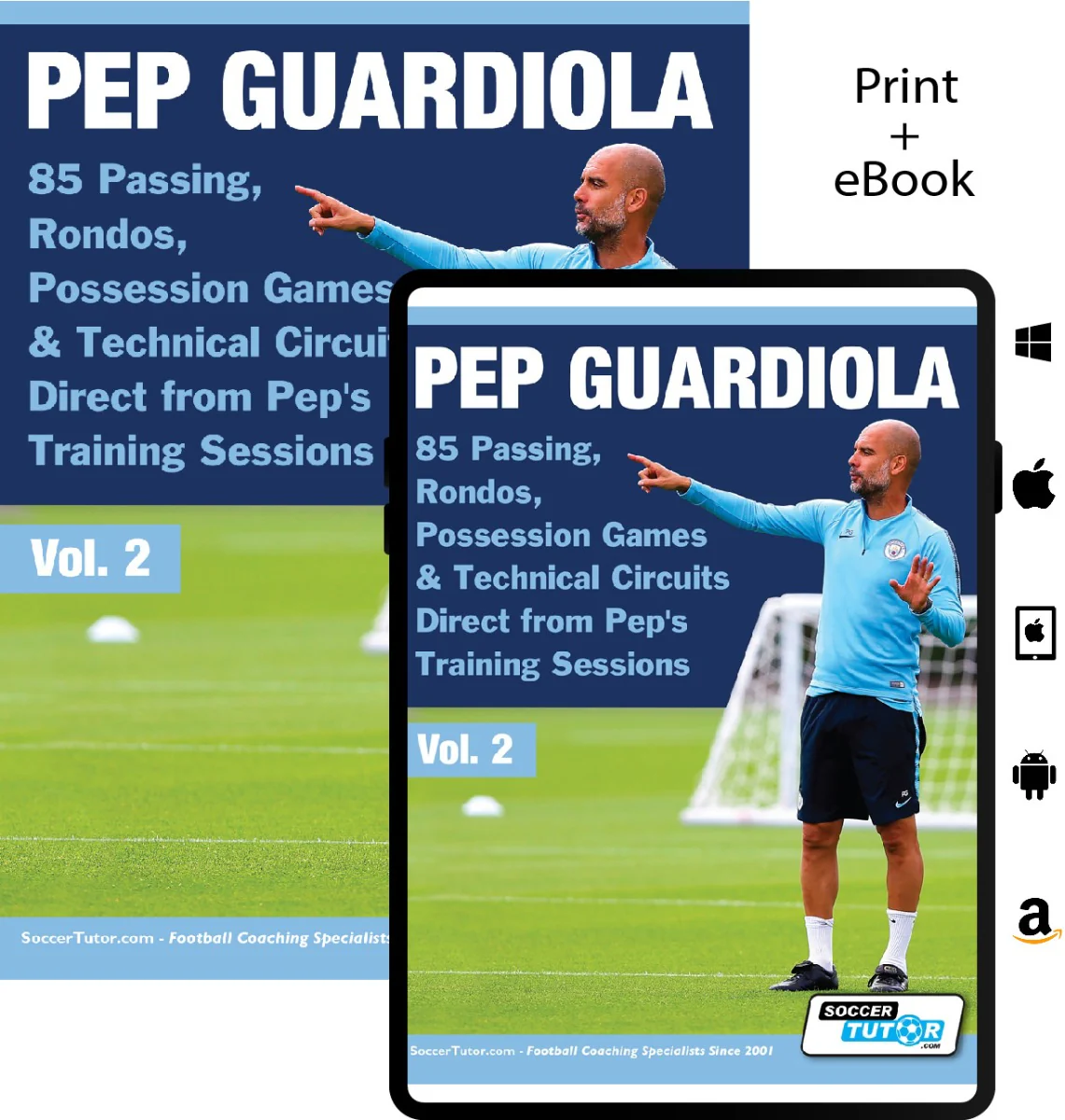 Pep Guardiola - 85 Passing, Rondos, Possession Games & Technical Circuits Direct from Pep's Training Sessions - Image 3