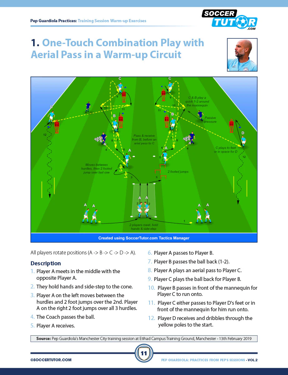 Pep Guardiola Volume 1 & 2 Bundle - 173 Practices Direct from Pep's Training Sessions - Image 7