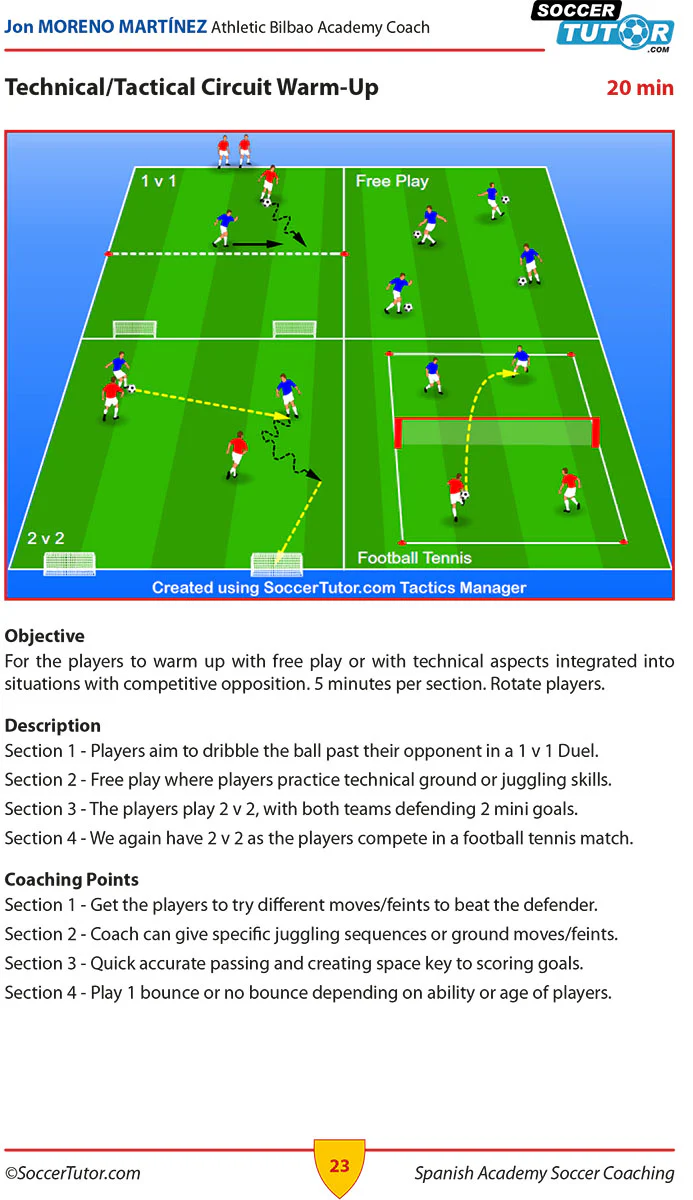 Spanish Academy Soccer Coaching + Advanced Spanish Academy Coaching - Bundle with 240 Practices - Image 4