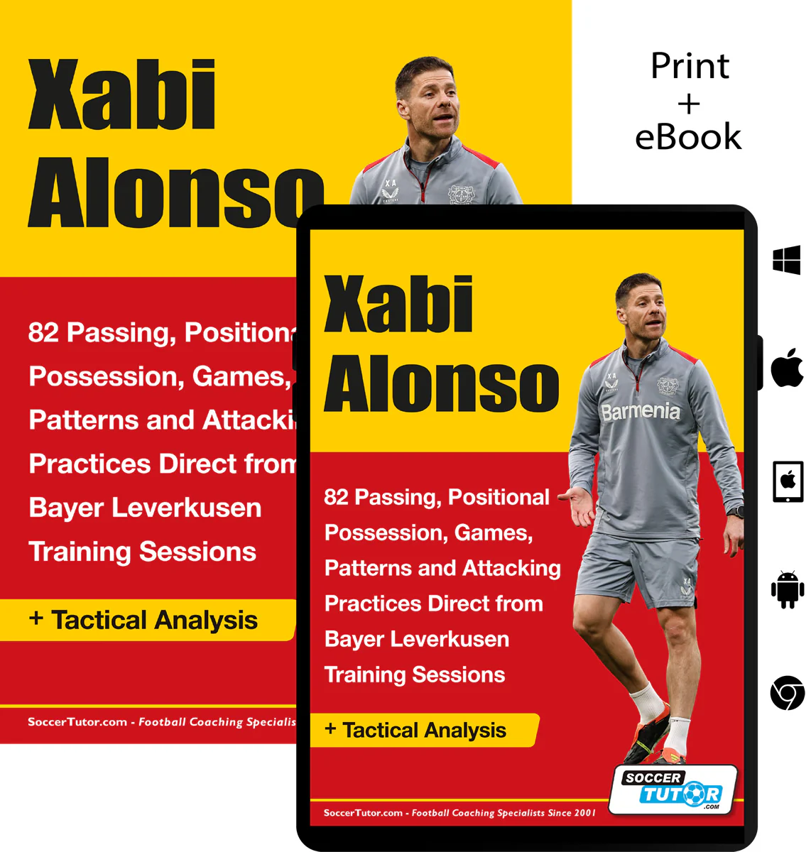 Xabi Alonso - 82 Passing, Positional Possession, Games, Patterns, and Attacking Practices Direct from Bayer Leverkusen Training Sessions - Image 3