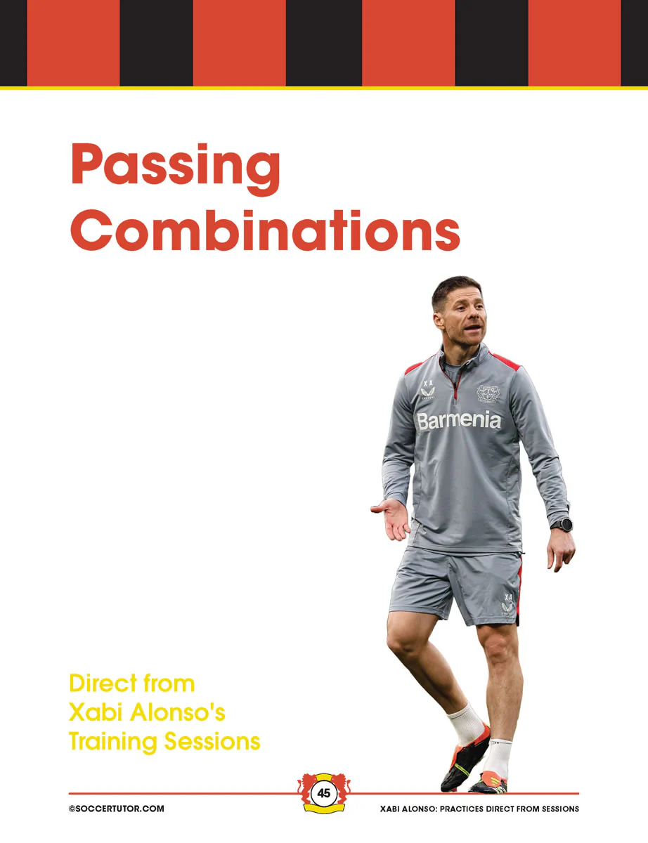 Xabi Alonso - 82 Passing, Positional Possession, Games, Patterns, and Attacking Practices Direct from Bayer Leverkusen Training Sessions - Image 4